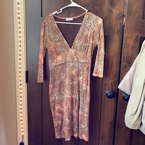 LACE BODY DRESS-LONGSLEEVED